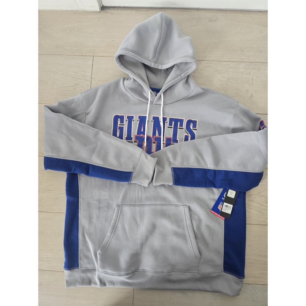NFL New York Giants Sweatshirt Hoodie NYG Team Apparel Men’s XXL NEW WITH TAG